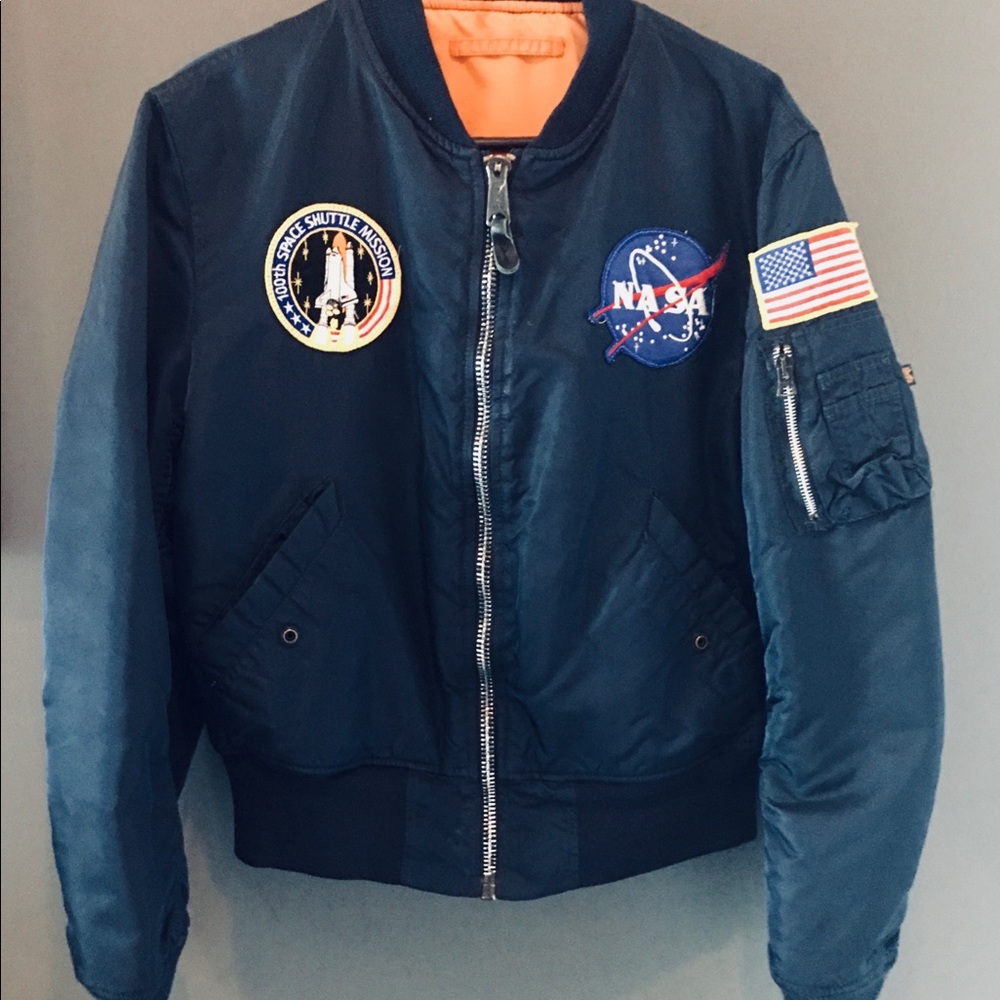 GENUINE NASA MA-1 ASTRONAUT BOMBER JACKET - UNISEX